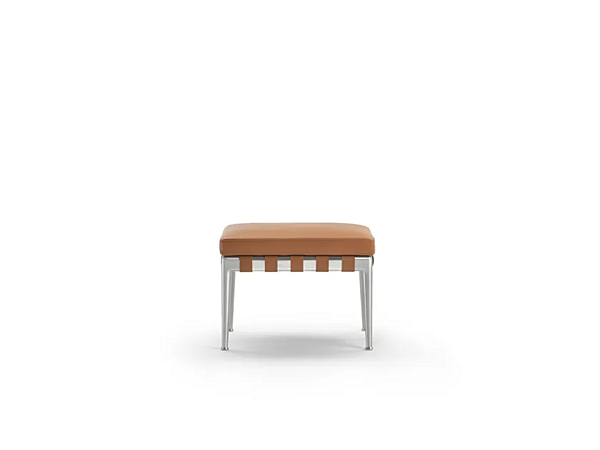 Banc en cuir tanné rembourré Gregory FLEXFORM usine FLEXFORM de l'Italie. Foto №4