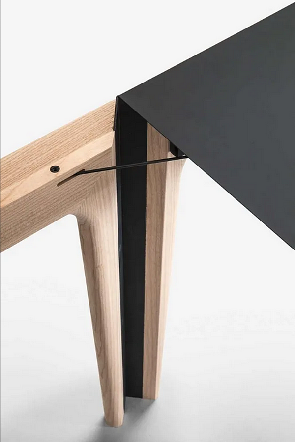 Table rectangulaire extensible en Fenix NTM BROSS Amalong 3190/3191 usine BROSS de l'Italie. Foto №4
