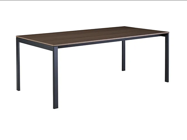 Table à manger rectangulaire extensible en chêne LIGNE ROSET Allungami 0C50FX2G-0P50FX1N-005HFX2N usine LIGNE ROSET de l'Italie. Foto №2