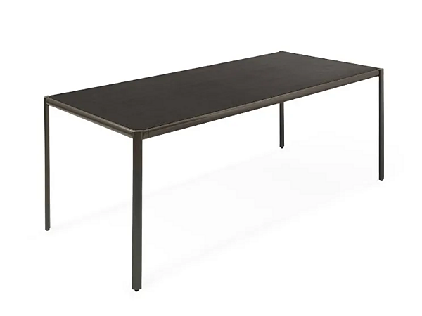 Table à manger rectangulaire en bois Aldia GIORGETTI usine GIORGETTI de l'Italie. Foto №1