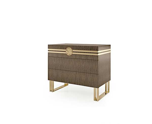 Table de chevet en bois avec tiroirs Bizzotto Italia Infinity usine Bizzotto Italia de l'Italie. Foto №1