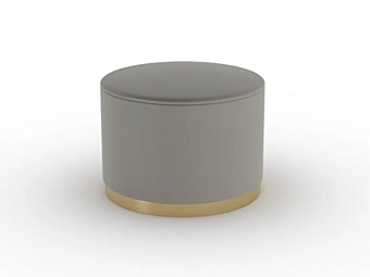 Pouf en cuir rembourré PIERMARIA Pouf en cuir rembourré PIERMARIA usine PIERMARIA de l'Italie
