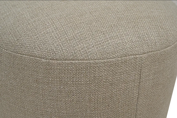 Pouf ovale en lin CHELINI Spot usine CHELINI de l'Italie. Foto №9