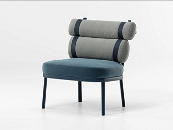 Fauteuil de jardin en tissu KETTAL Club Roll