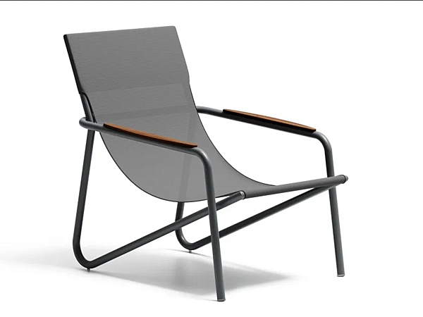 Chaise longue en aluminium avec accoudoirs Atmosphera Zante usine ATMOSPHERA de l'Italie. Foto №1