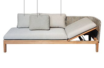 Chaise longue ROYAL BOTANIA CLYL 210P