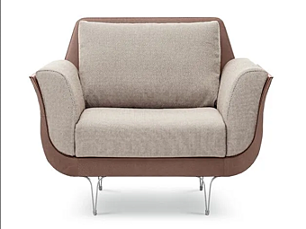 Fauteuil en tissu avec accoudoirs Brera I 4 Mariani