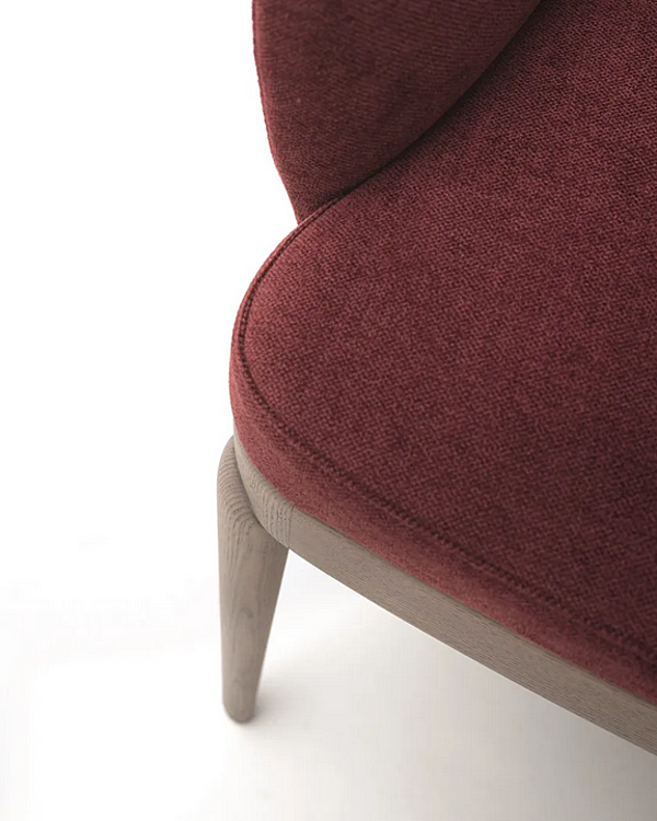 Fauteuil en tissu rembourré avec accoudoirs ARTE BROTTO PRINCIPE MP 60 P MP.60/P usine Arte Brotto de l'Italie. Foto №2