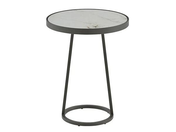 Table d'appoint ronde en acier pour jardin Circles LIGNE ROSET 19980350 usine LIGNE ROSET de l'Italie. Foto №1