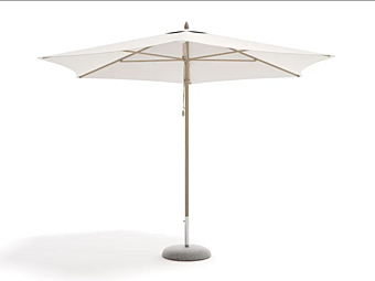 Parasol de jardin en teck Atmosphera collection Desert OMB.DE.