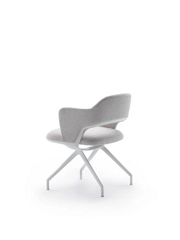 Chaise en tissu rembourré Alma FLEXFORM usine FLEXFORM de l'Italie. Foto №10