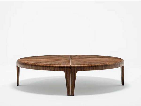 Table basse ronde en bois GIORGETTI ROUND 66550, 66551 usine GIORGETTI de l'Italie. Foto №2