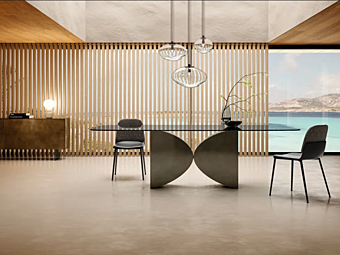Table rectangulaire en bois Meet LAGO