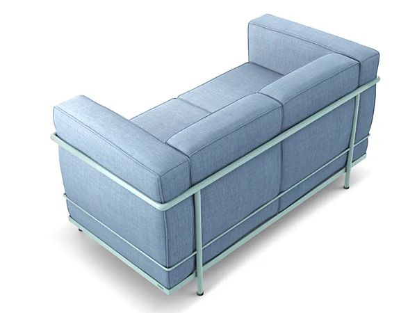 Canapé 2 places en tissu CASSINA Grand Confort petit modèle 002 usine CASSINA de l'Italie. Foto №3