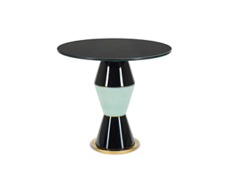 Table basse ronde en céramique PALM MARIONI 02988P