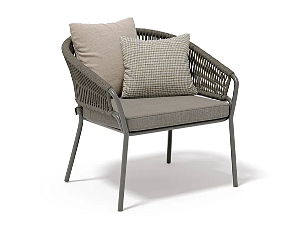 Fauteuil de jardin en aluminium avec accoudoirs Atmosphera Pleasure 2 0 PLS.SB. usine ATMOSPHERA de l'Italie. Foto №1