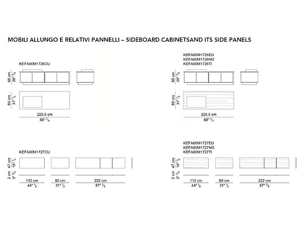 Bureau exécutif rectangulaire avec tiroirs en bois Kefa I 4 Mariani usine i 4 Mariani de l'Italie. Foto №8