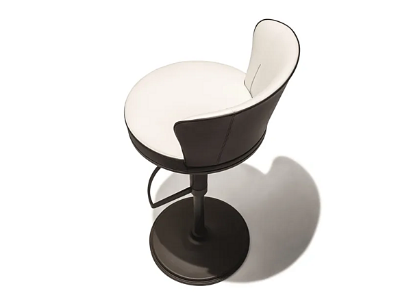 Tabouret haut réglable en hauteur en bois GIORGETTI Ode 54180, 54181 usine GIORGETTI de l'Italie. Foto №2