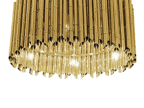Lampe suspendue en laiton Saki BRABBU usine BRABBU de l'Italie. Foto №5