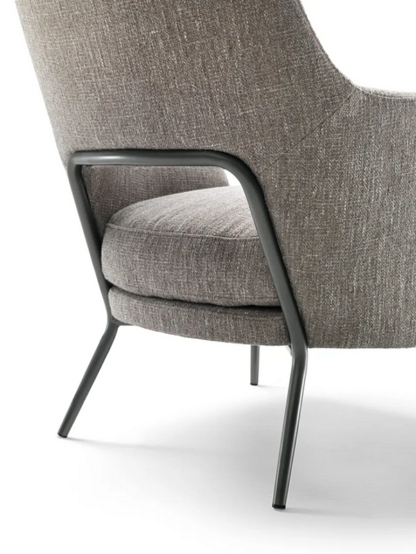 Fauteuil en tissu avec accoudoirs FLEXFORM JOYCE usine FLEXFORM de l'Italie. Foto №3