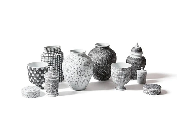 Vase en porcelaine Post Scriptum CASSINA usine CASSINA de l'Italie. Foto №6