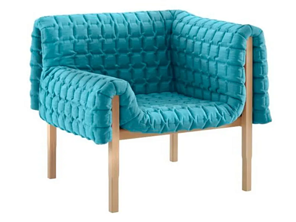 Fauteuil en tissu avec accoudoirs LIGNE ROSET Ruche 14130055 usine LIGNE ROSET de l'Italie. Foto №1