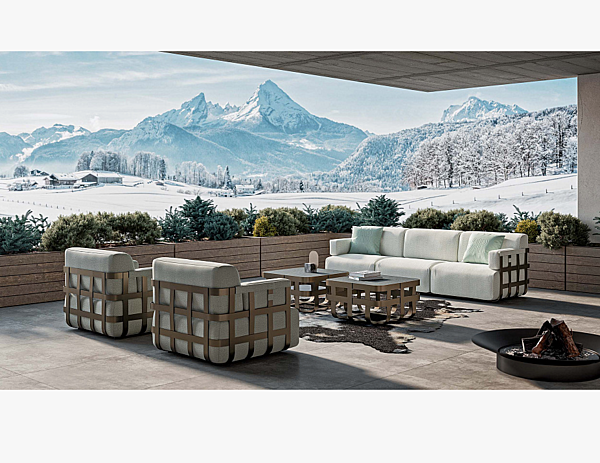 Canapé RUGIANO 6510/183O usine RUGIANO de l'Italie. Foto №3