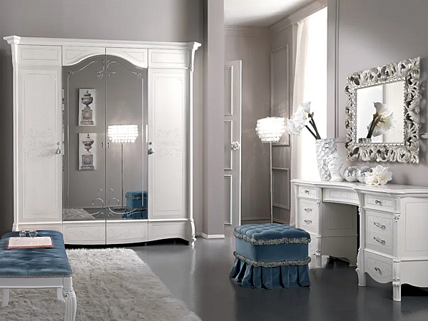 Armoire en bois miroir CASA +39 PRESTIGE 314 usine CASA +39 de l'Italie. Foto №3