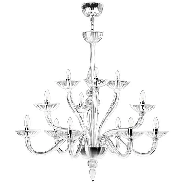 Suspension en verre de Murano fait main Medea Abrissi 10377 usine ABRISSI de l'Italie. Foto №4