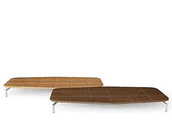 Table basse en cuir Carlton GIOVANNETTI