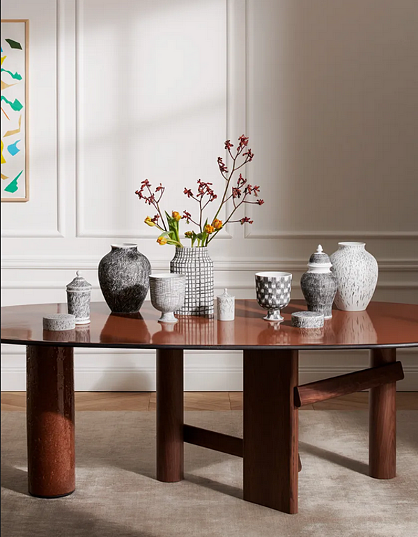 Support de bougie en porcelaine CASSINA Post Scriptum usine CASSINA de l'Italie. Foto №8