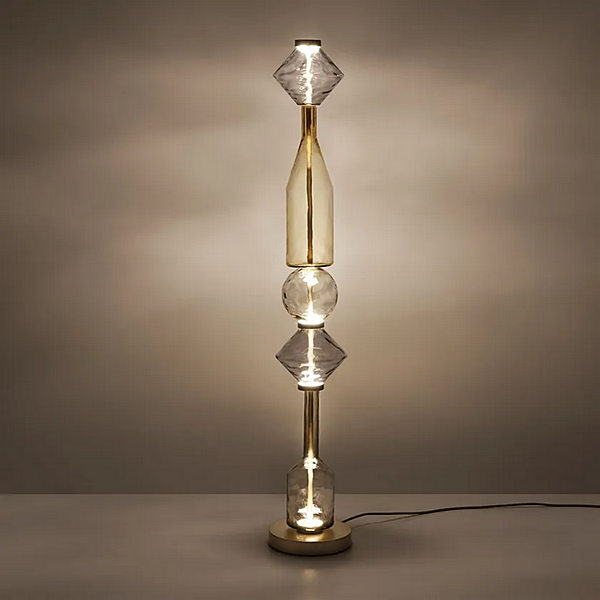 Lampe sur pied en verre soufflé ICONE LUMINOSE Paolo Castelli usine Paolo Castelli de l'Italie. Foto №5