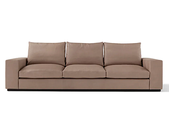 Canapé en cuir 3 places AMURA collection Murray AM022.060 usine AMURA de l'Italie
