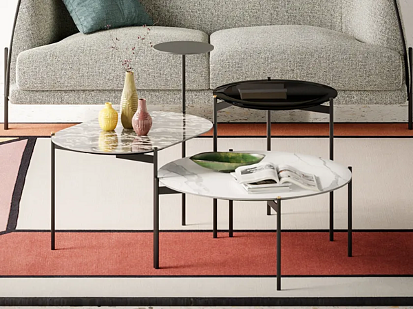 Table basse en marbre Caillou Liu Jo Living Collection CMB usine Liu Jo Living Collection de l'Italie. Foto №5