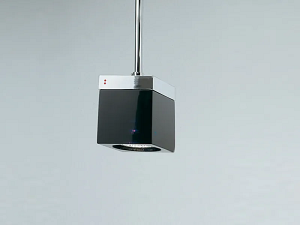 Suspension en cristal LED Cubetto Fabbian usine Fabbian de l'Italie. Foto №1