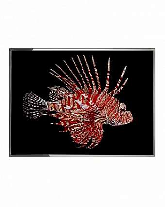 Panneau, peinture PESCE SCORPIONE