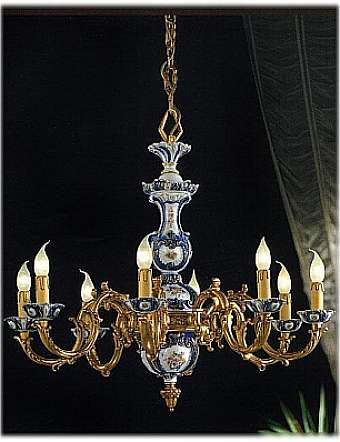 Lustre FBAI 3062/8 usine FBAI de l'Italie