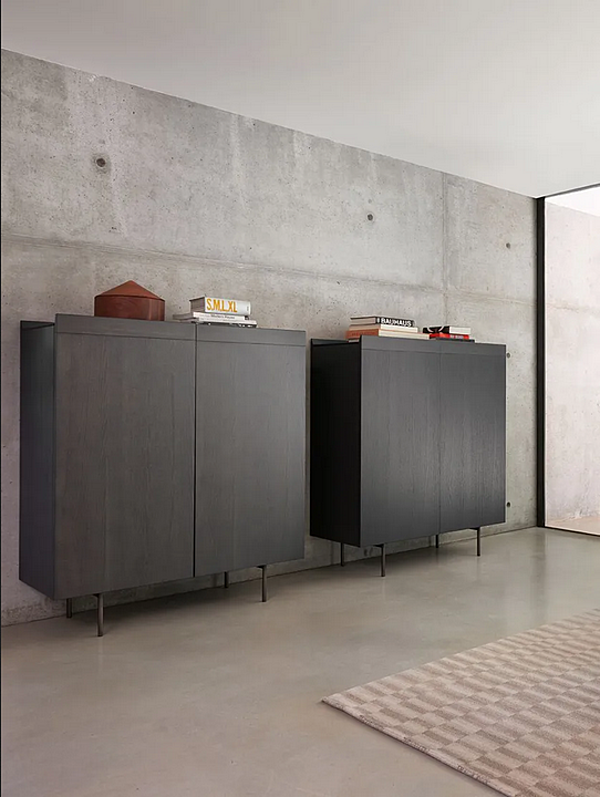 Buffet en bois d'orme avec portes Potocco Avant 884 MA 884/MA usine POTOCCO de l'Italie. Foto №2