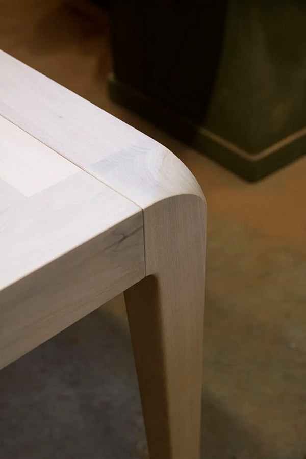 Table rectangulaire extensible en bois Sentiero B 652 DALE usine DALE de l'Italie. Foto №6
