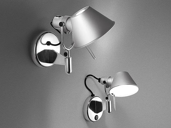 Applique murale en aluminium projecteur Artemide Tolomeo usine Artemide de l'Italie. Foto №1