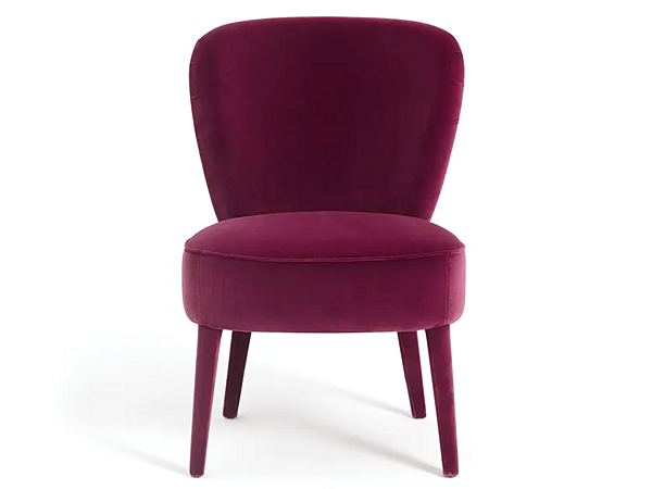 Fauteuil en tissu Cloe Black Tie CLO20 usine Black Tie de l'Italie. Foto №1