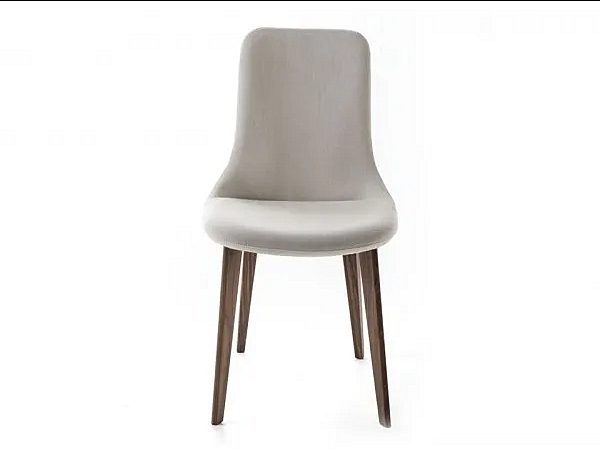 Chaise rembourrée en tissu Ascot BROSS 1510/1511 usine BROSS de l'Italie. Foto №1