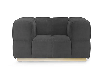 Fauteuil en tissu avec accoudoirs FORMITALIA MAJOR usine FORMITALIA de l'Italie