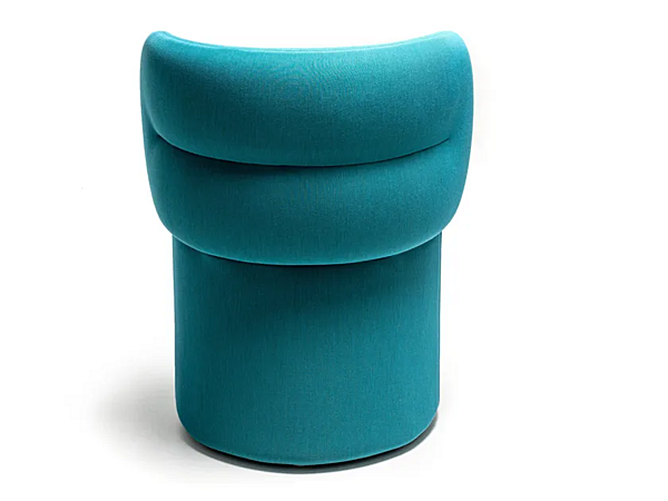Fauteuil en tissu rembourré avec accoudoirs Moroso Getlucky usine Moroso de l'Italie. Foto №4