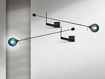 Applique murale en verre soufflé Kendama GIORGETTI usine GIORGETTI de l'Italie