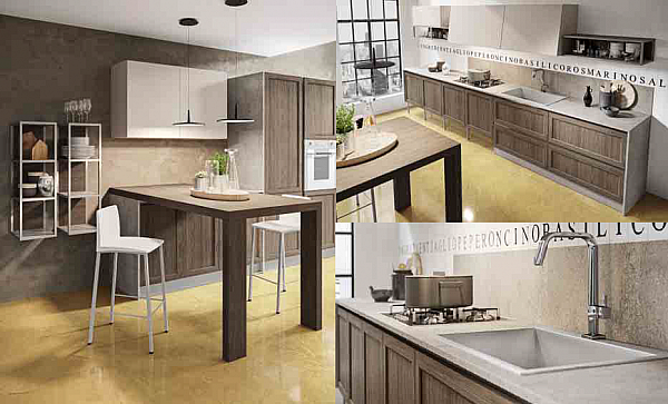 Cuisine HOME CUCINE quadrica_05 usine HOME CUCINE de l'Italie. Foto №4