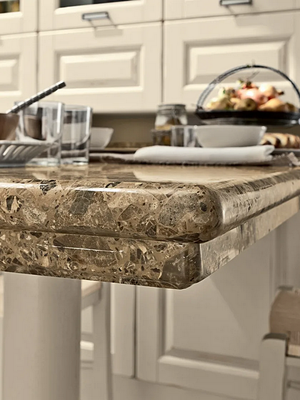 Cuisine en bois avec poignées Laura LUBE CUCINE 06 usine LUBE CUCINE de l'Italie. Foto №11