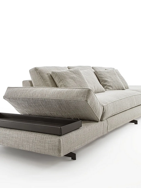 Canapé d'angle en tissu avec housse amovible Frigerio collection Davis Flat usine Frigerio de l'Italie. Foto №21