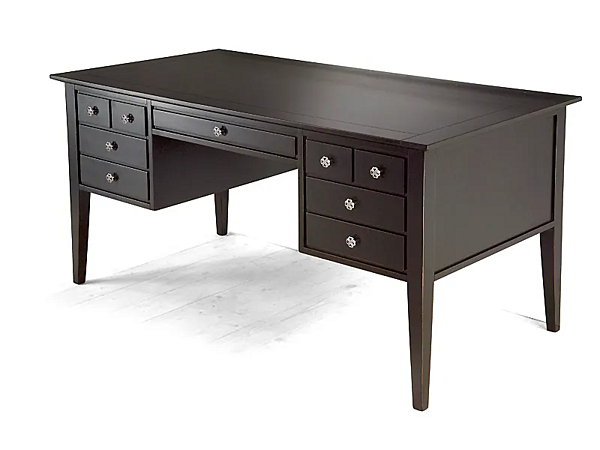 Bureau en bois avec tiroirs MARIONI Aspen 02088 usine MARIONI de l'Italie. Foto №2