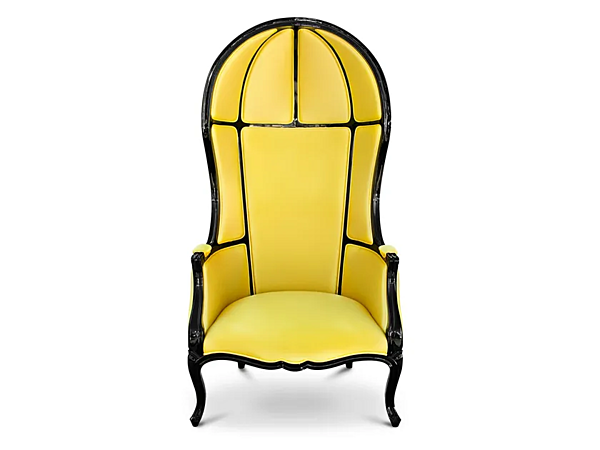 Fauteuil haut en satin Namib BRABBU usine BRABBU de l'Italie. Foto №1
